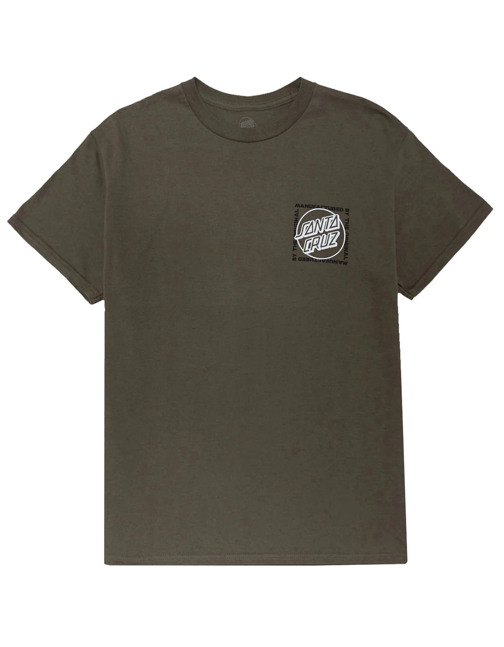 SANTA CRUZ Opus Squared Mens Tee - OLIVE