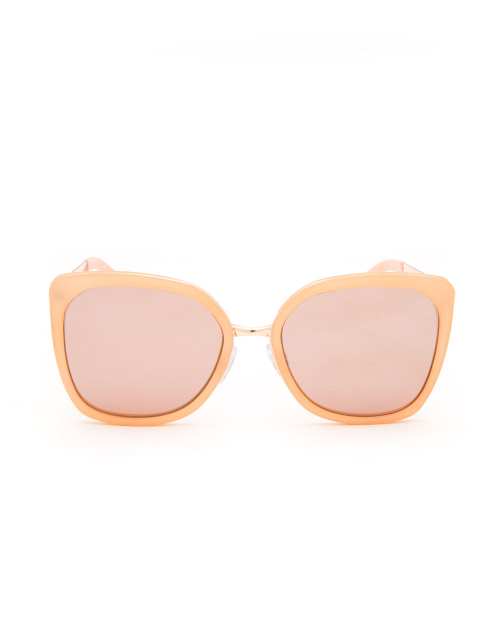 FULL TILT Rosey White Metal Rose Cat Eye Sunglasses ROSE Tillys
