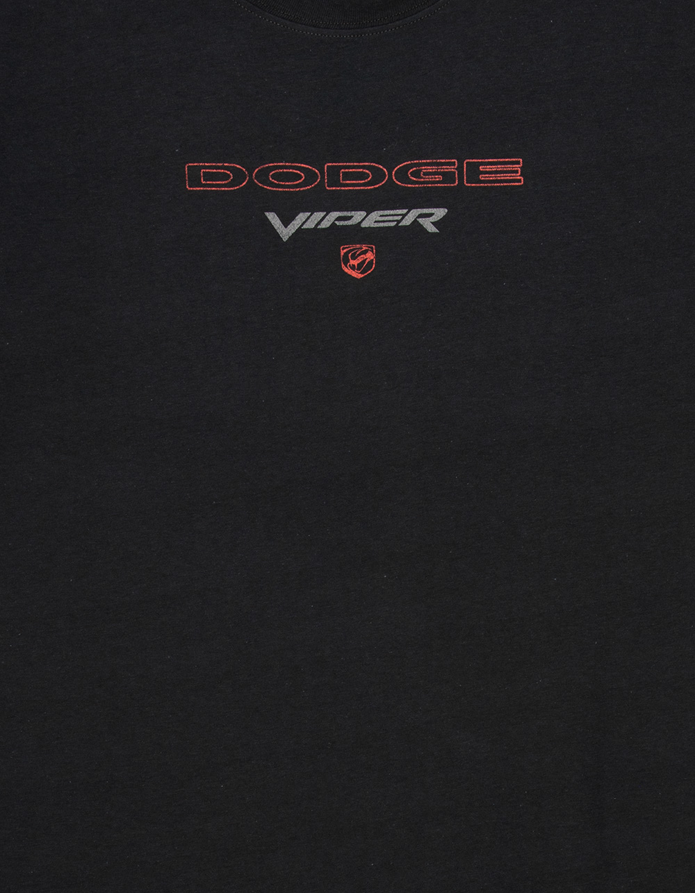 DODGE Viper Mens Tee - WASHED BLACK