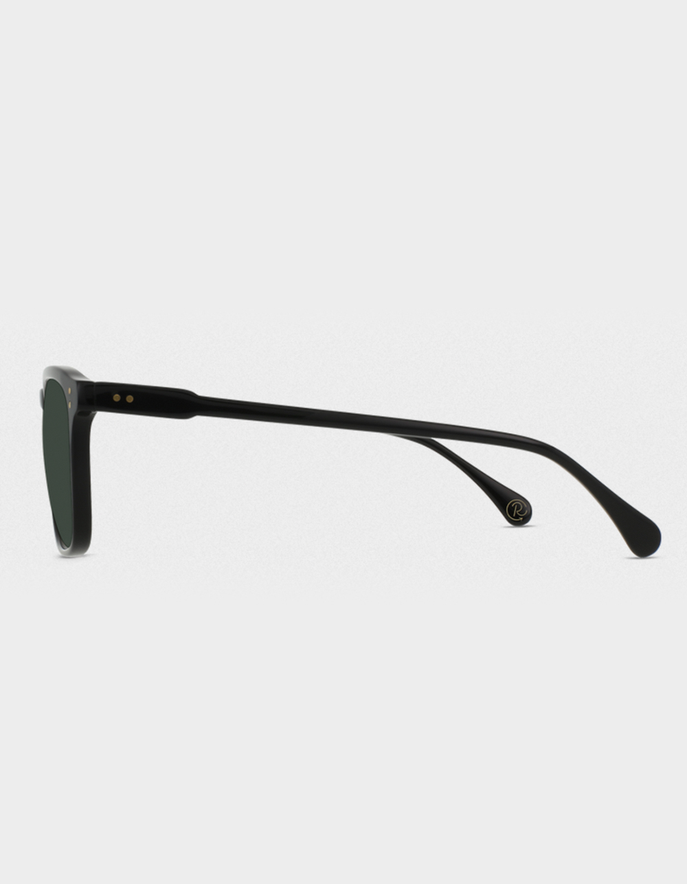 RAEN Wiley Polarized Sunglasses - RECYCLED BLACK/GREEN POLARIZED