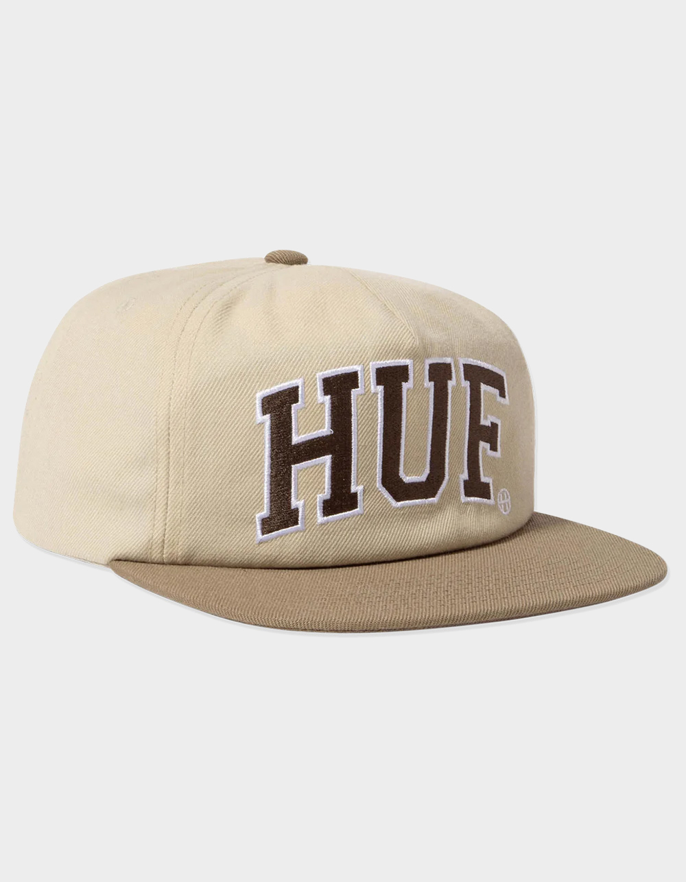 HUF Arch Logo Snapback Hat - CREAM | Tillys