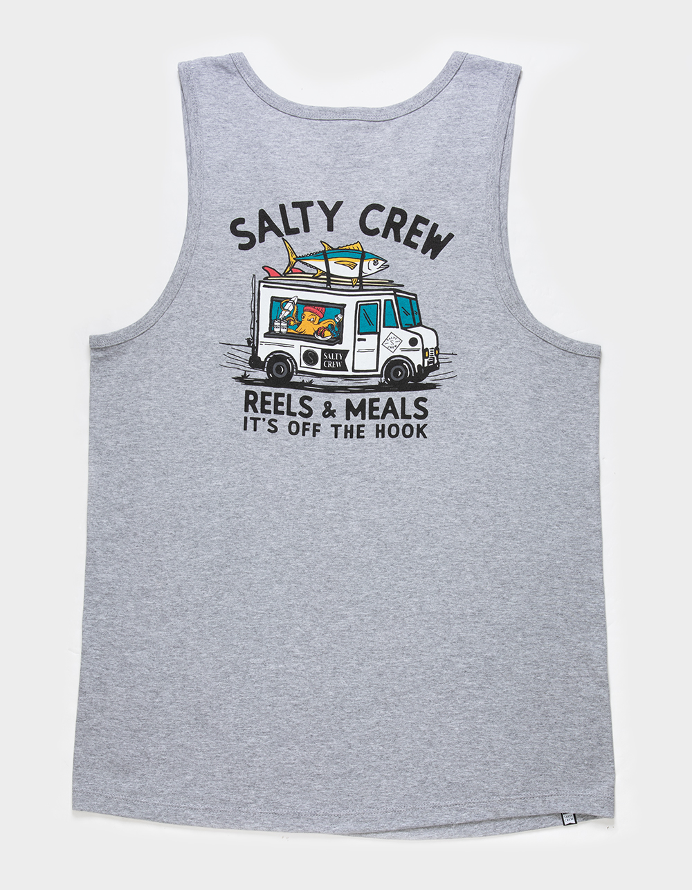 SALTY CREW Reels & Meal Mens Tank Top