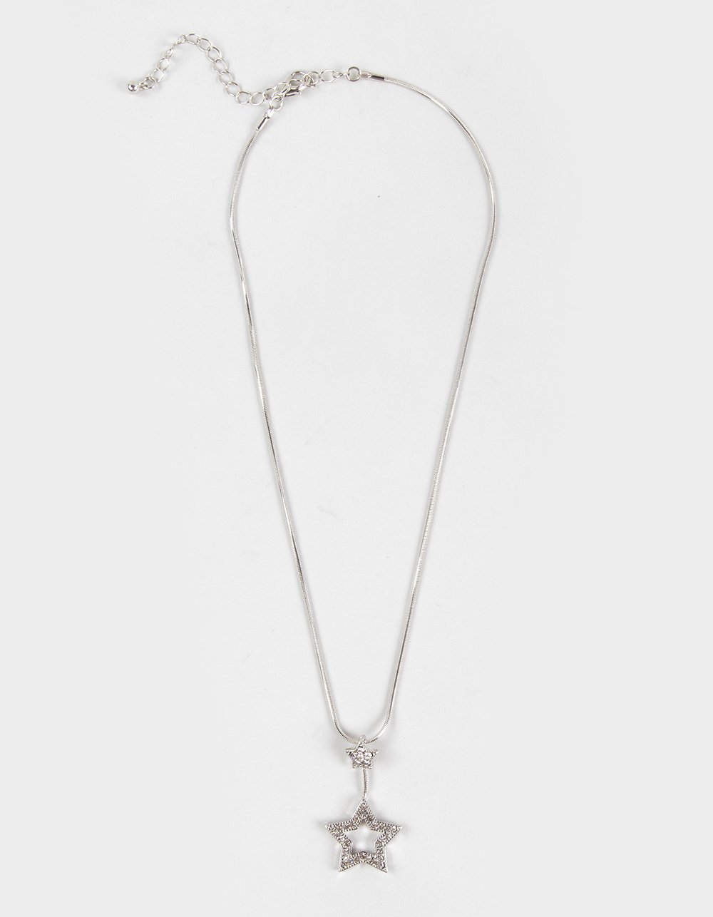 FULL TILT Star Dangle Necklace - SILVER