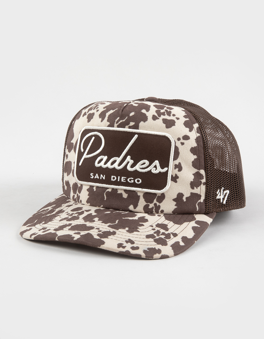 47 BRAND San Diego Padres Bessie '47 Hitch Womens Trucker Hat - NATURAL