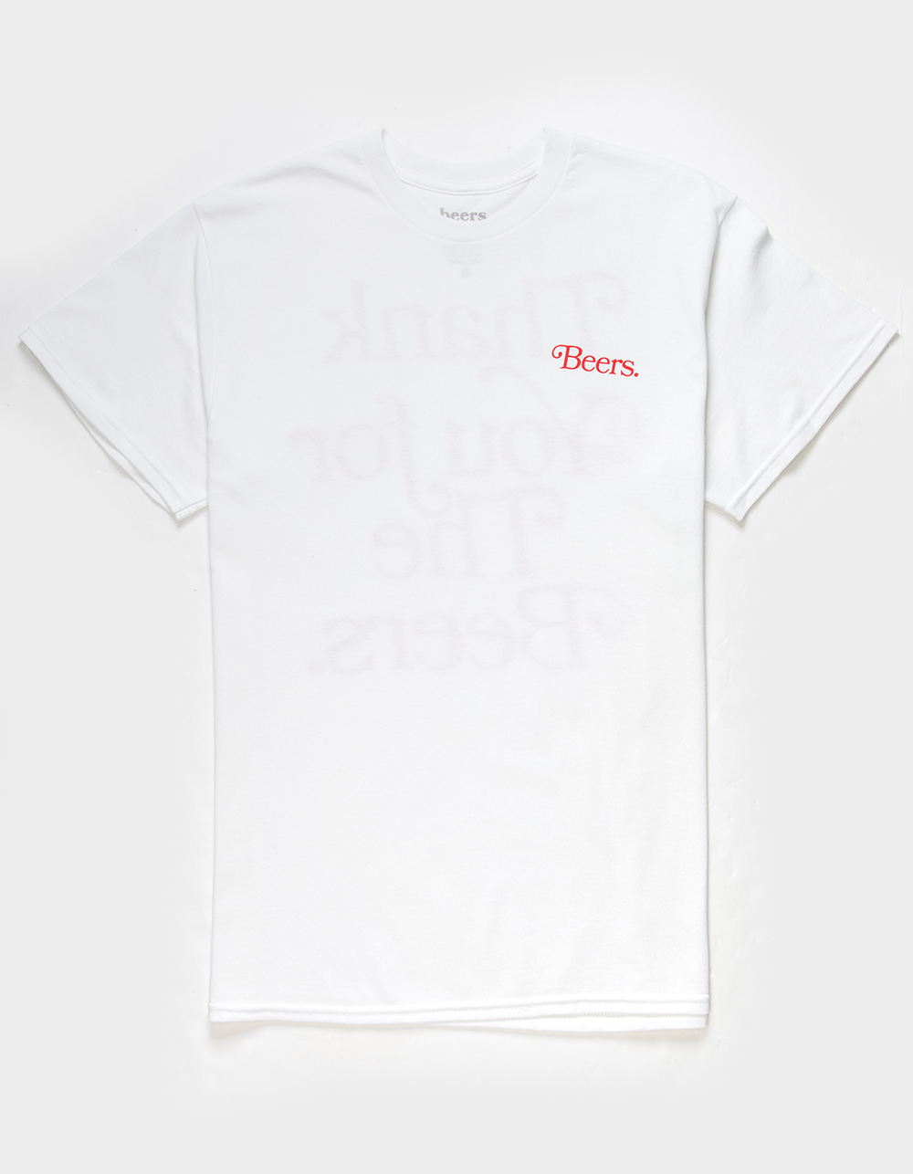 BEERS Thank You Mens Tee - WHITE | Tillys