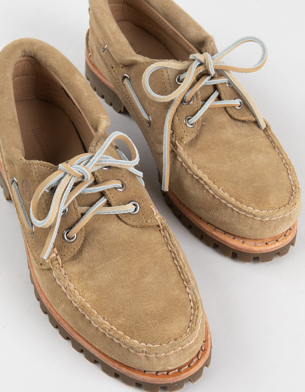 TIMBERLAND Noreen Womens Authentic Boat Shoes - BEIGE