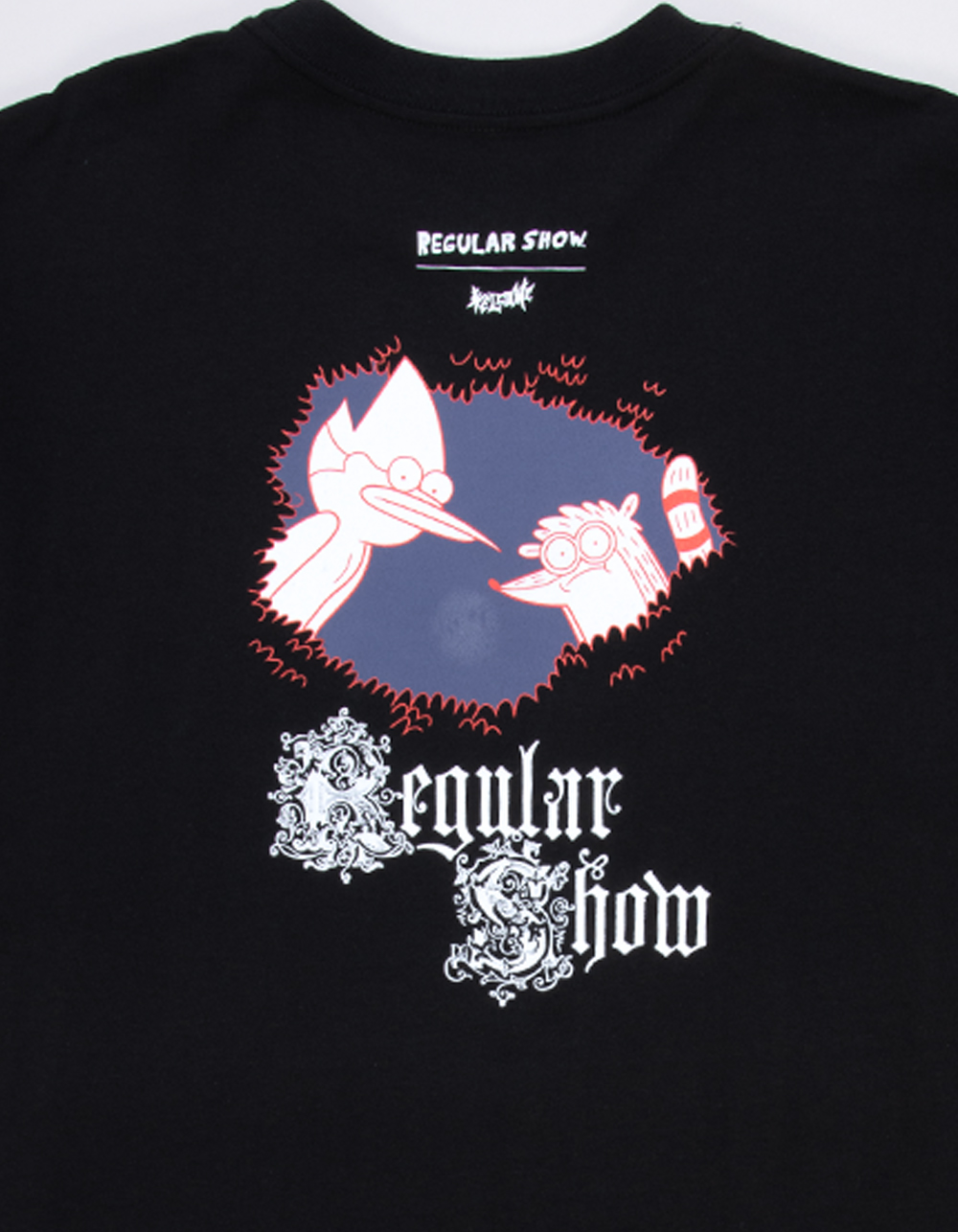 WELCOME SKATEBOARDS x Regular Show Cart Mens Tee - BLACK