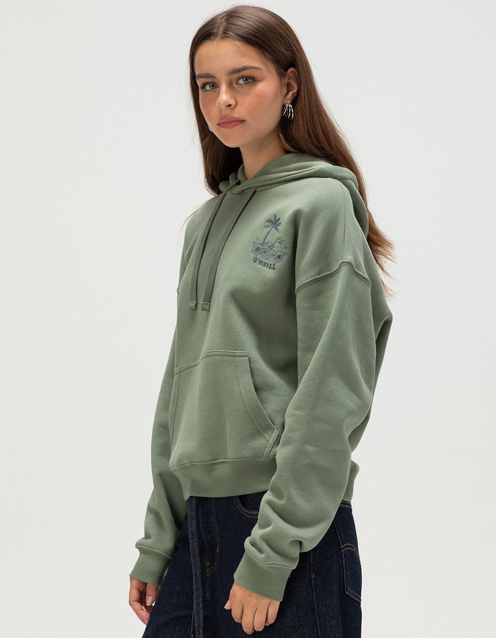 O'NEILL Drift Womens Hoodie - GREEN