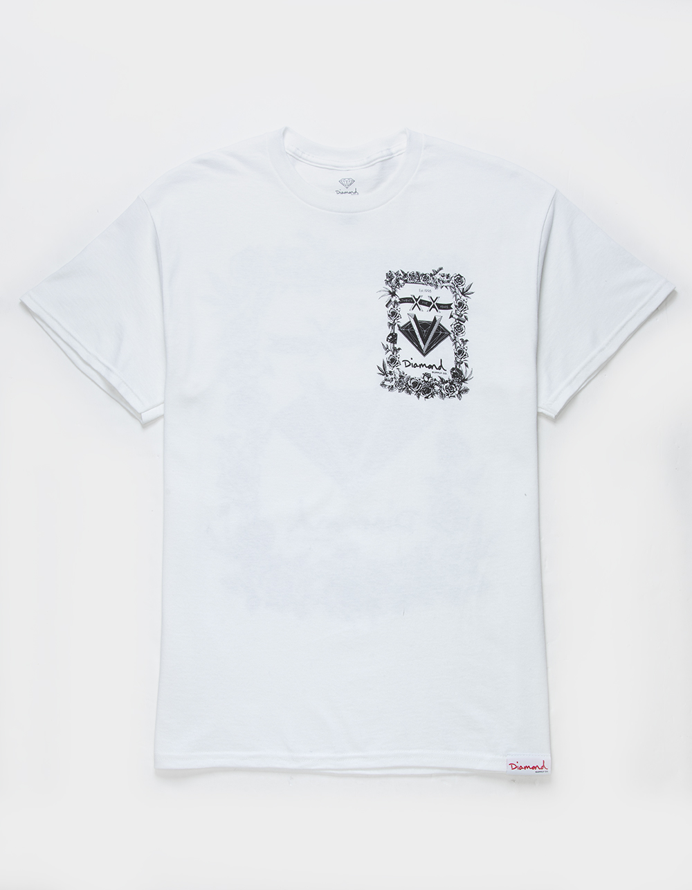 DIAMOND SUPPLY CO. 25 Years Mens Tee WHITE Tillys