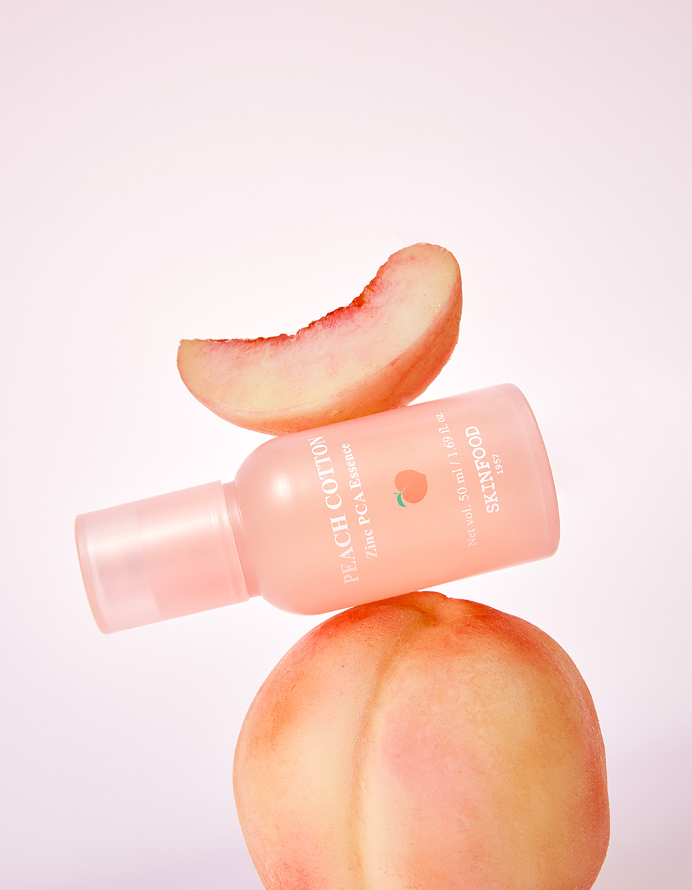 SKINFOOD Peach Cotton Zinc PCA Essence - PINK