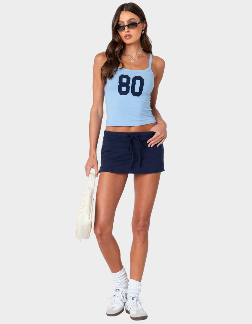 EDIKTED Bayside Slitted Micro Skort