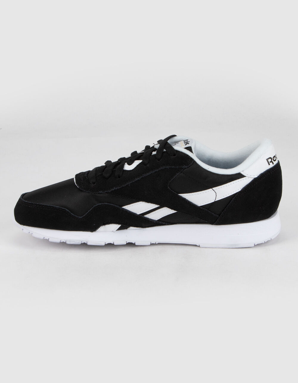 REEBOK Classic Nylon Shoes - BLACK/WHITE