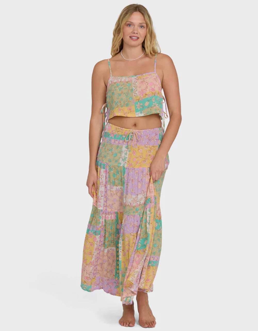 BILLABONG Just A Girl Womens Maxi Skirt - MULTI