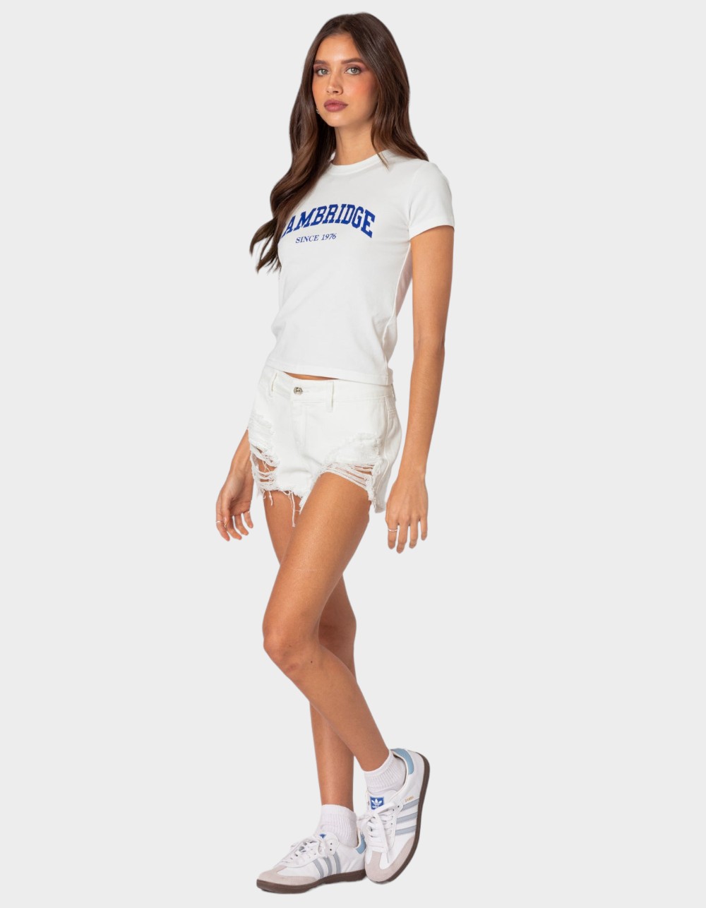 EDIKTED Cambridge Tee - WHITE