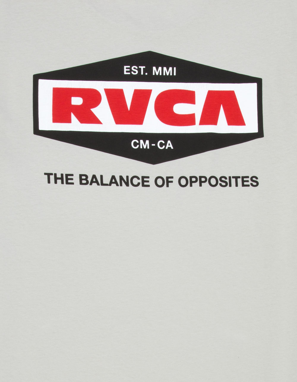 RVCA Ill Hexx Mens Tee - GRAY