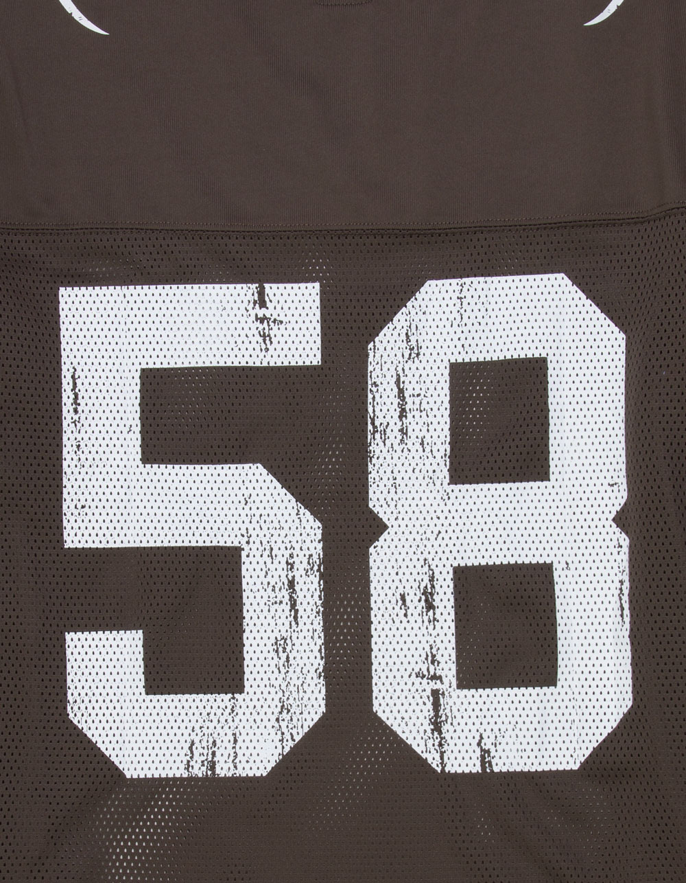 RSQ Mens Mesh Football Jersey - BROWN
