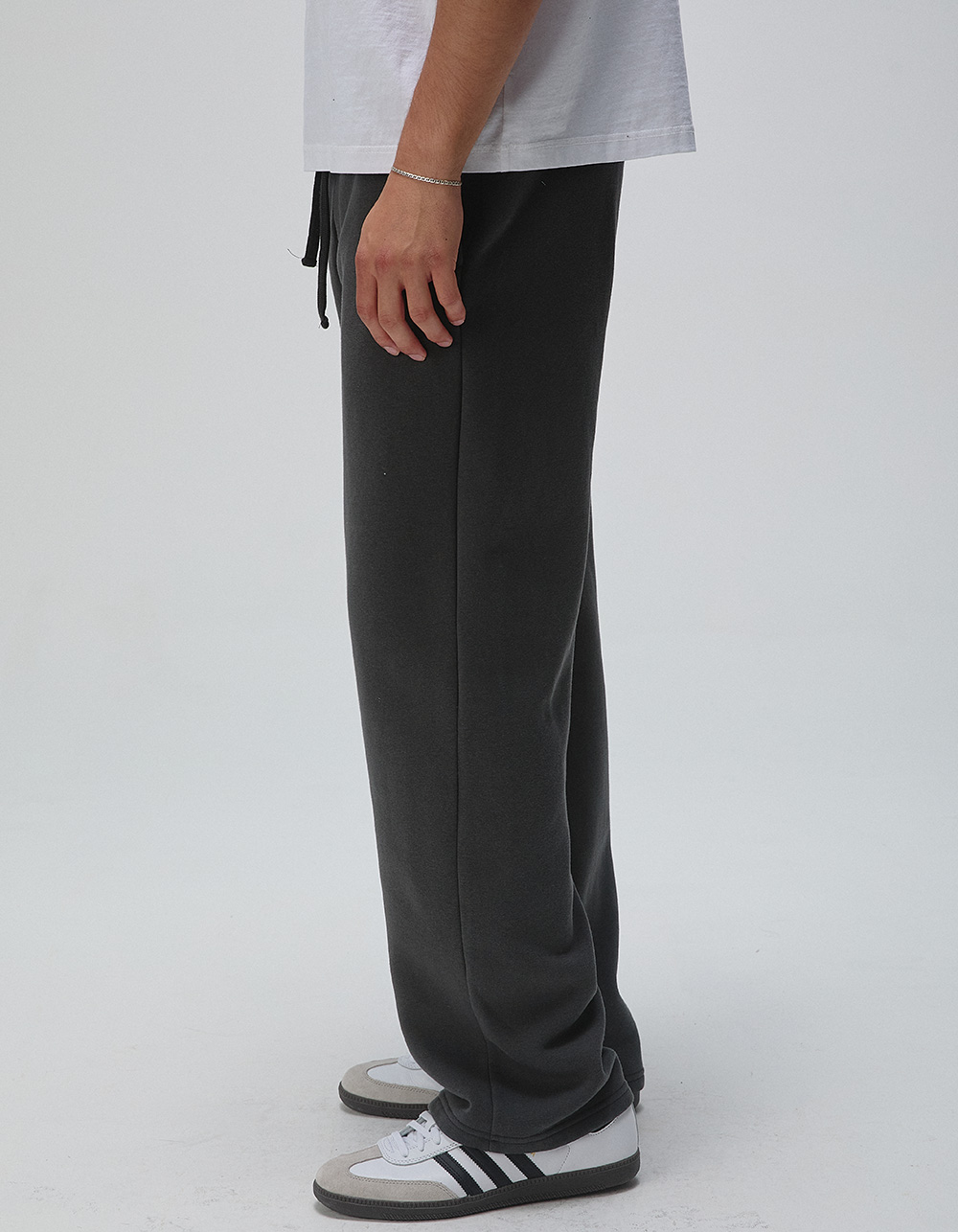RSQ Mens Loose Fit Sweatpants - WASHED BLACK