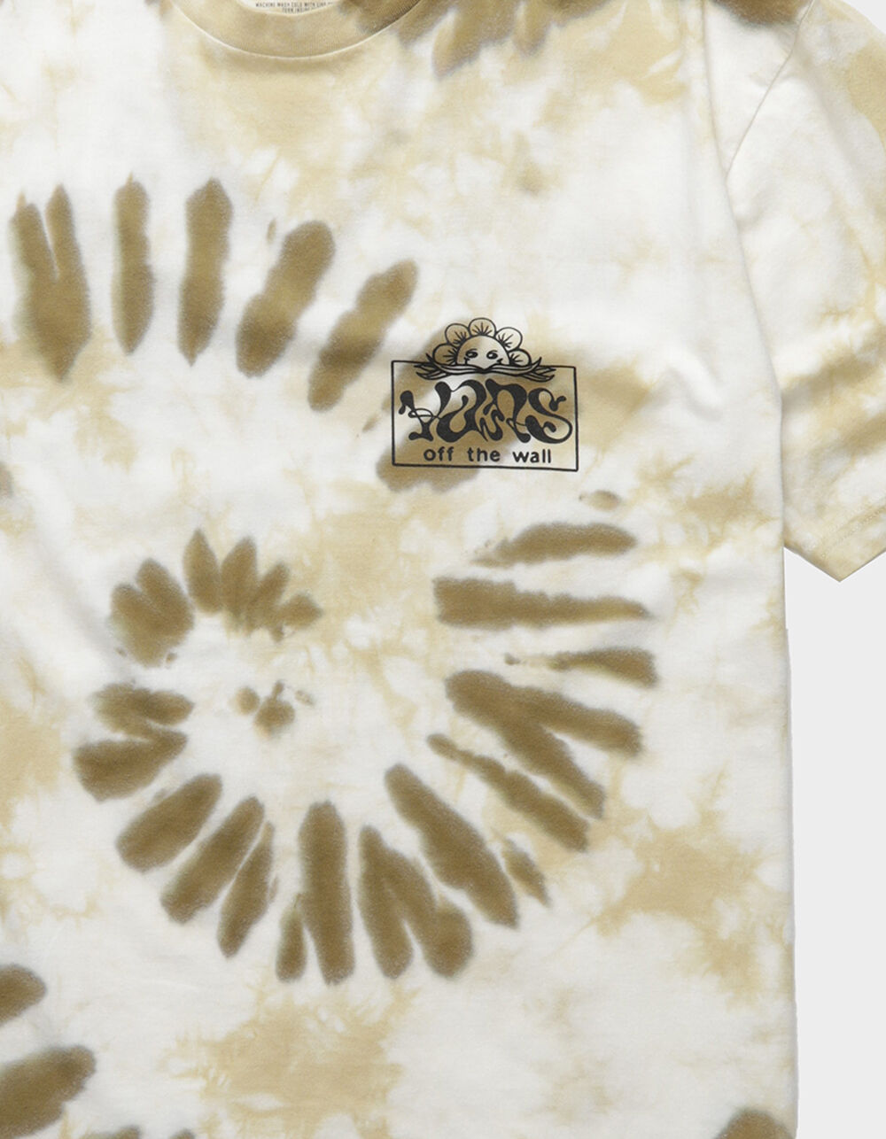 VANS Look Ahead Mens Tie Dye TShirt BROWN/WHITE Tillys