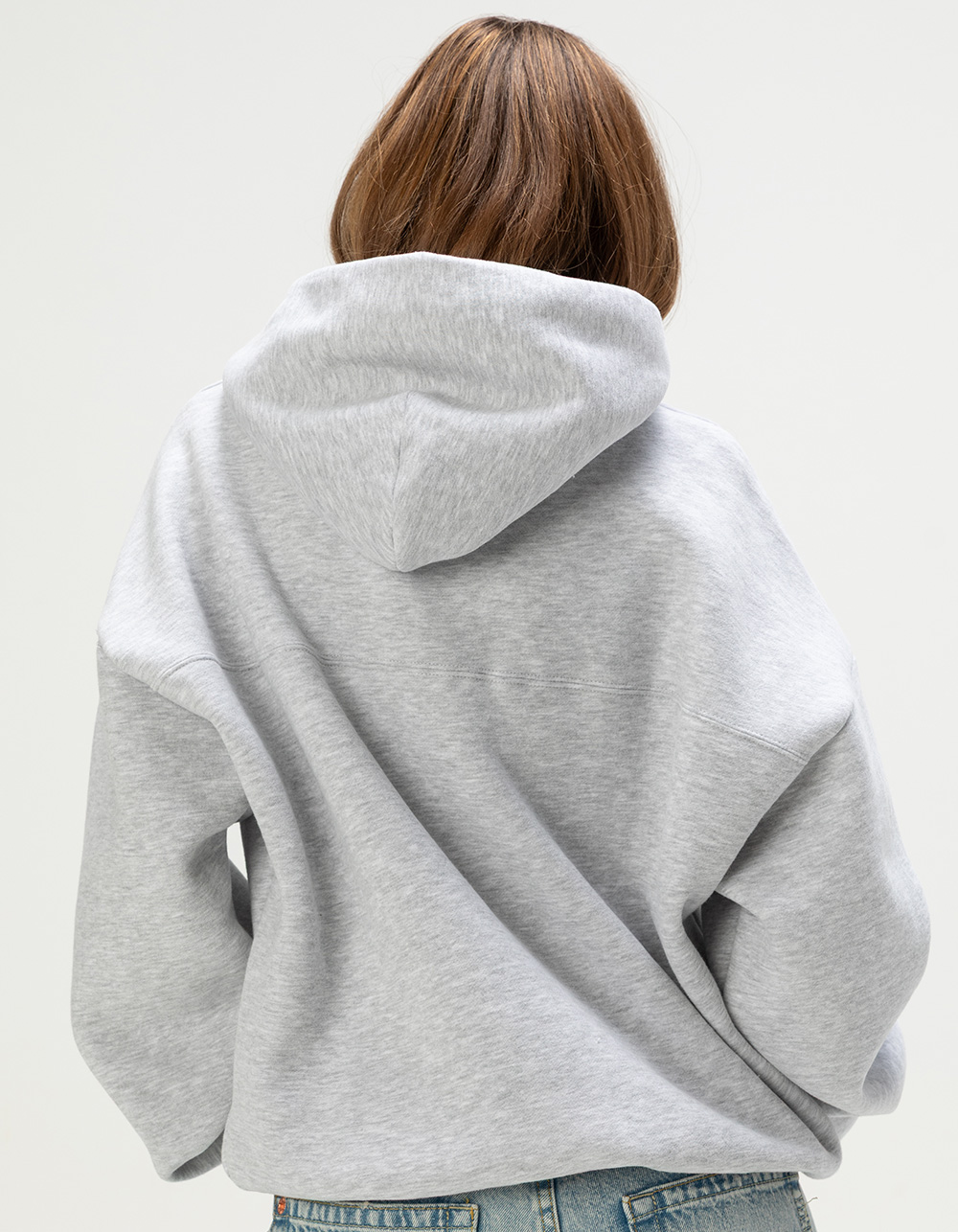 RSQ Disney Minnie Mouse Womens Hoodie - HEATHER GRAY