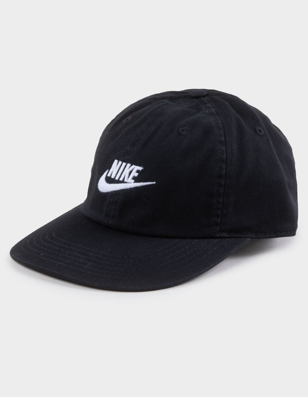 NIKE Club Futura Kids Strapback Hat - BLACK