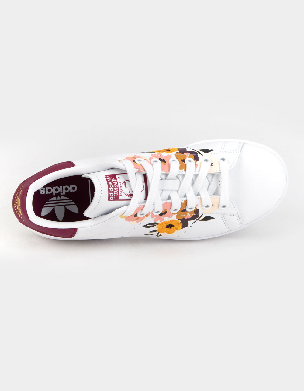 🔥 Adidas Originals STAN SMITH Women's Sneakers Lifestyle FLORAL 🌺 US 8
