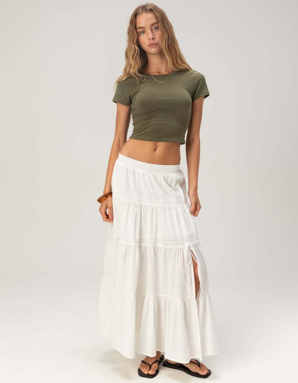 TILLYS Womens Baby Tee - DESERT