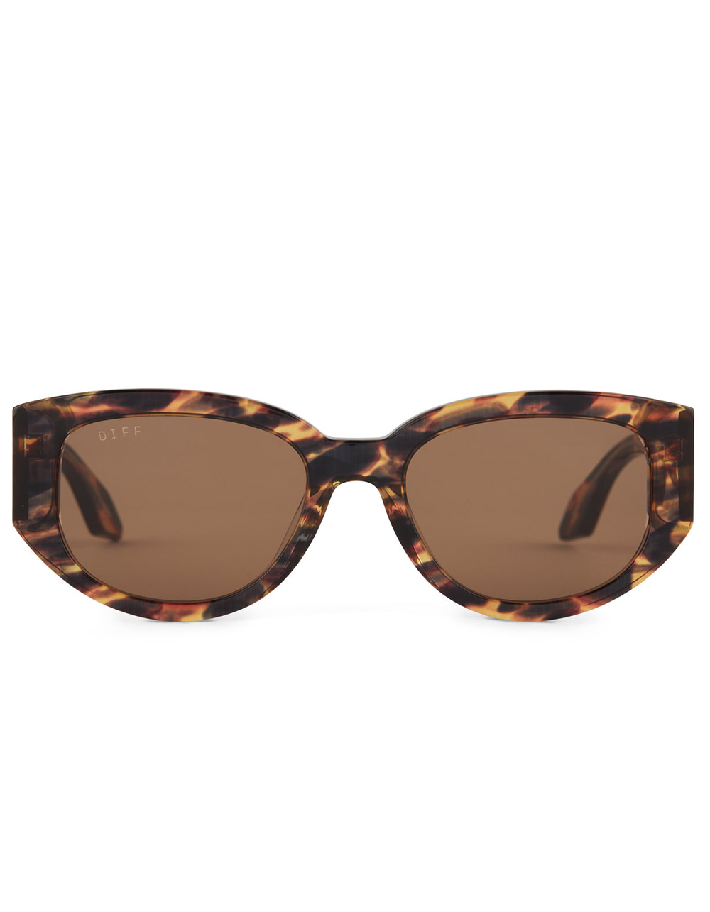 DIFF EYEWEAR Drew Sunglasses - TORTOISE