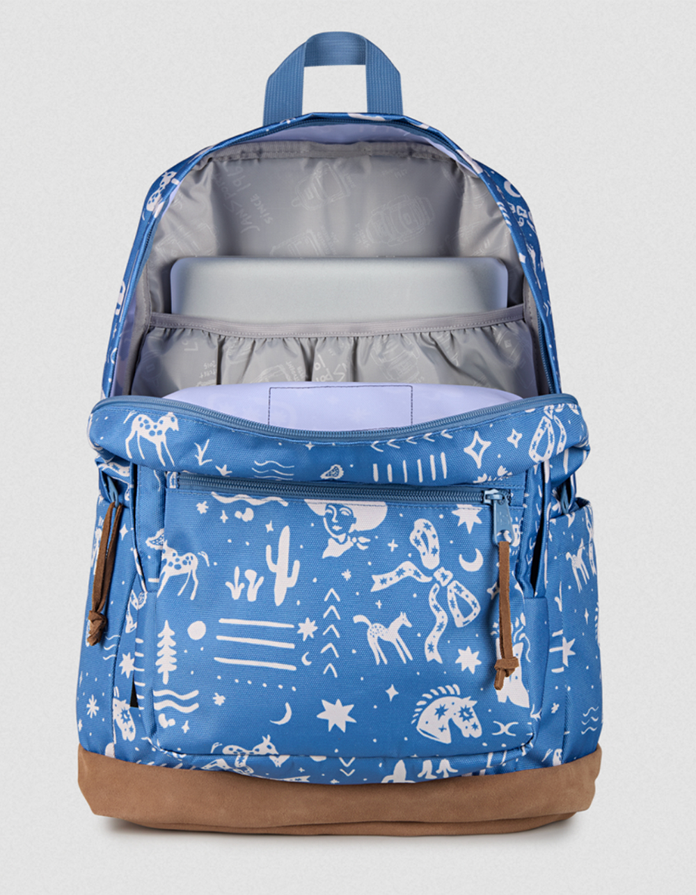 JANSPORT Right Pack Backpack - YEEHAW & HORSE ELEMENTAL BLUE