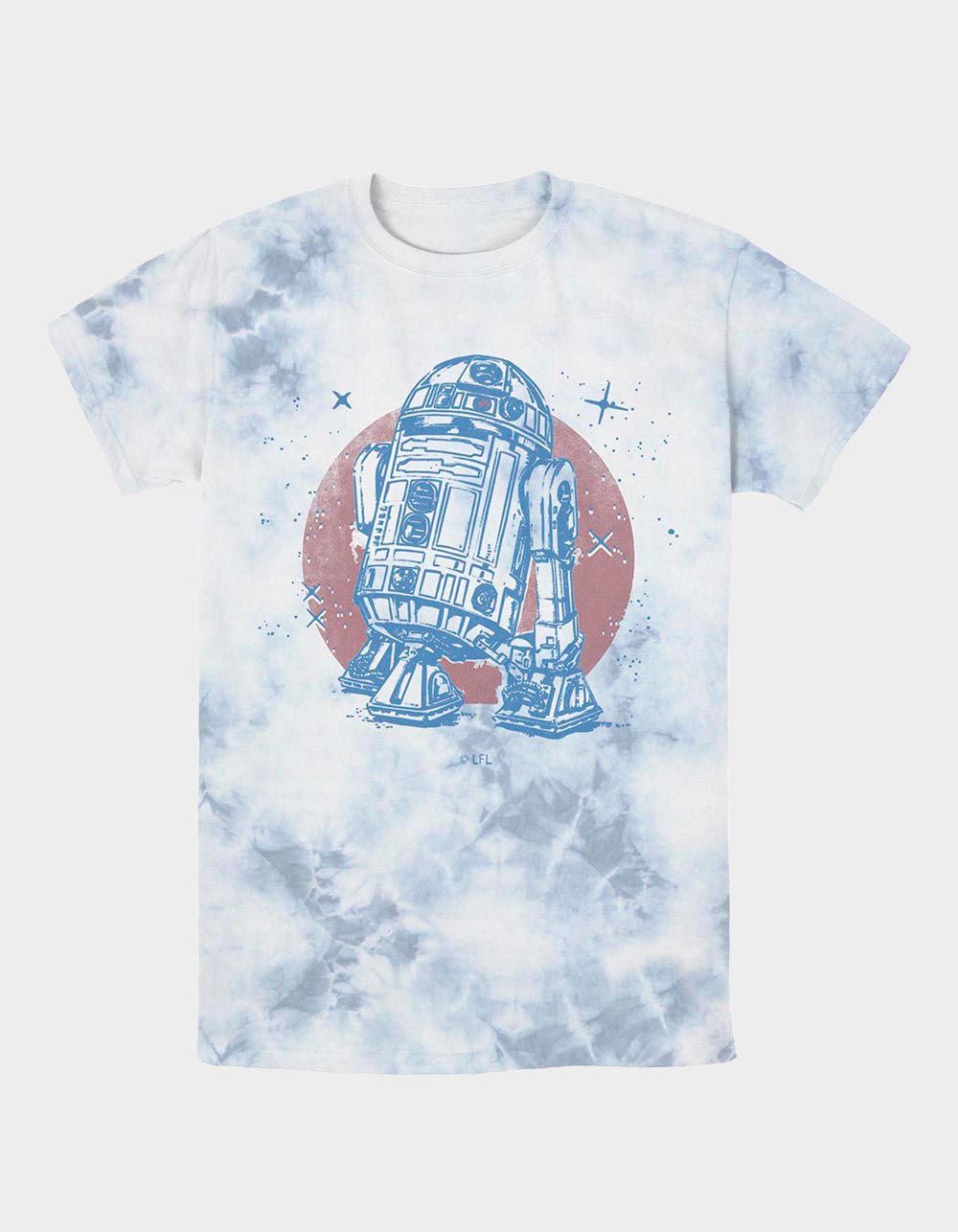 STAR WARS Bright R2D2 Unisex Tee - WHITE COMBO