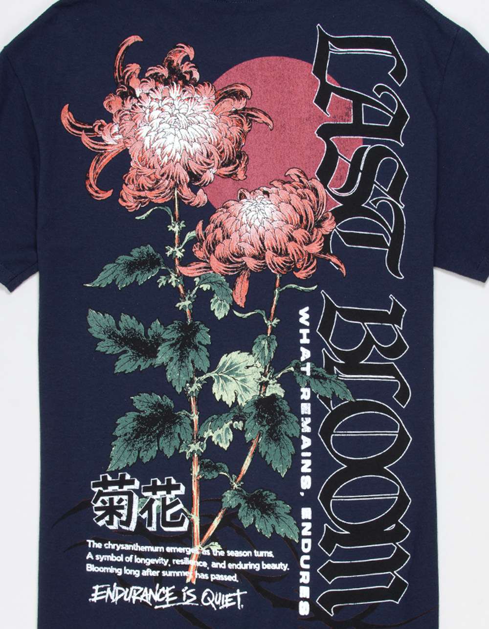 CVLA Last Bloom Mens Tee - NAVY
