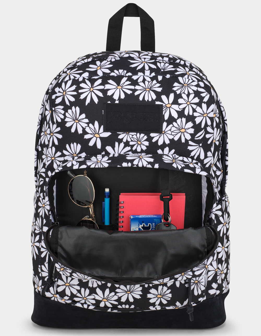 JANSPORT Right Pack Backpack - PUNK PANSIES BLACK