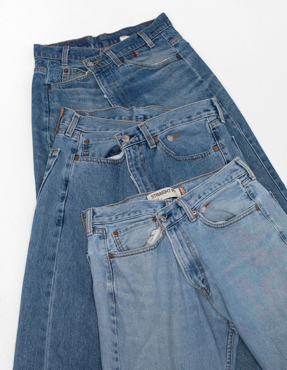 RESTORED by TILLYS Womens Reworked Levi's Asymmetrical Raw Hem Jeans -  MEWSH | Tillys