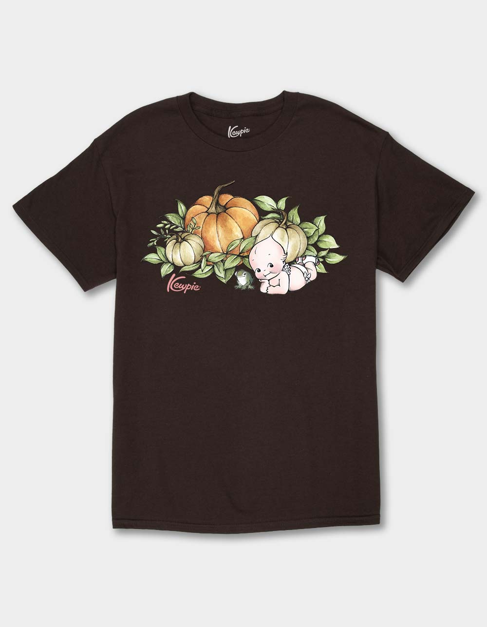 KEWPIE Pumpkin Patch Unisex Tee - CHOCOLATE