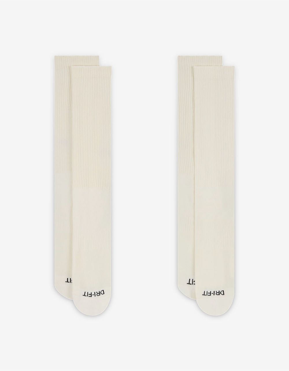 NIKE Everyday 2 Pack Cushioned Crew Socks - NATURAL