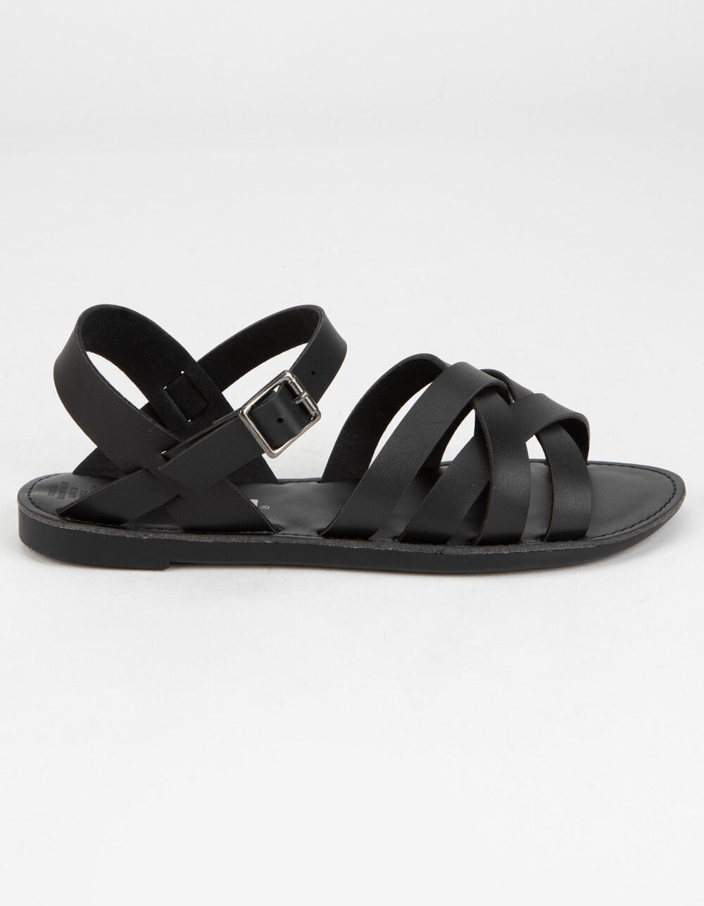 SODA Multi Strap Girls Black Sandals - BLACK | Tillys