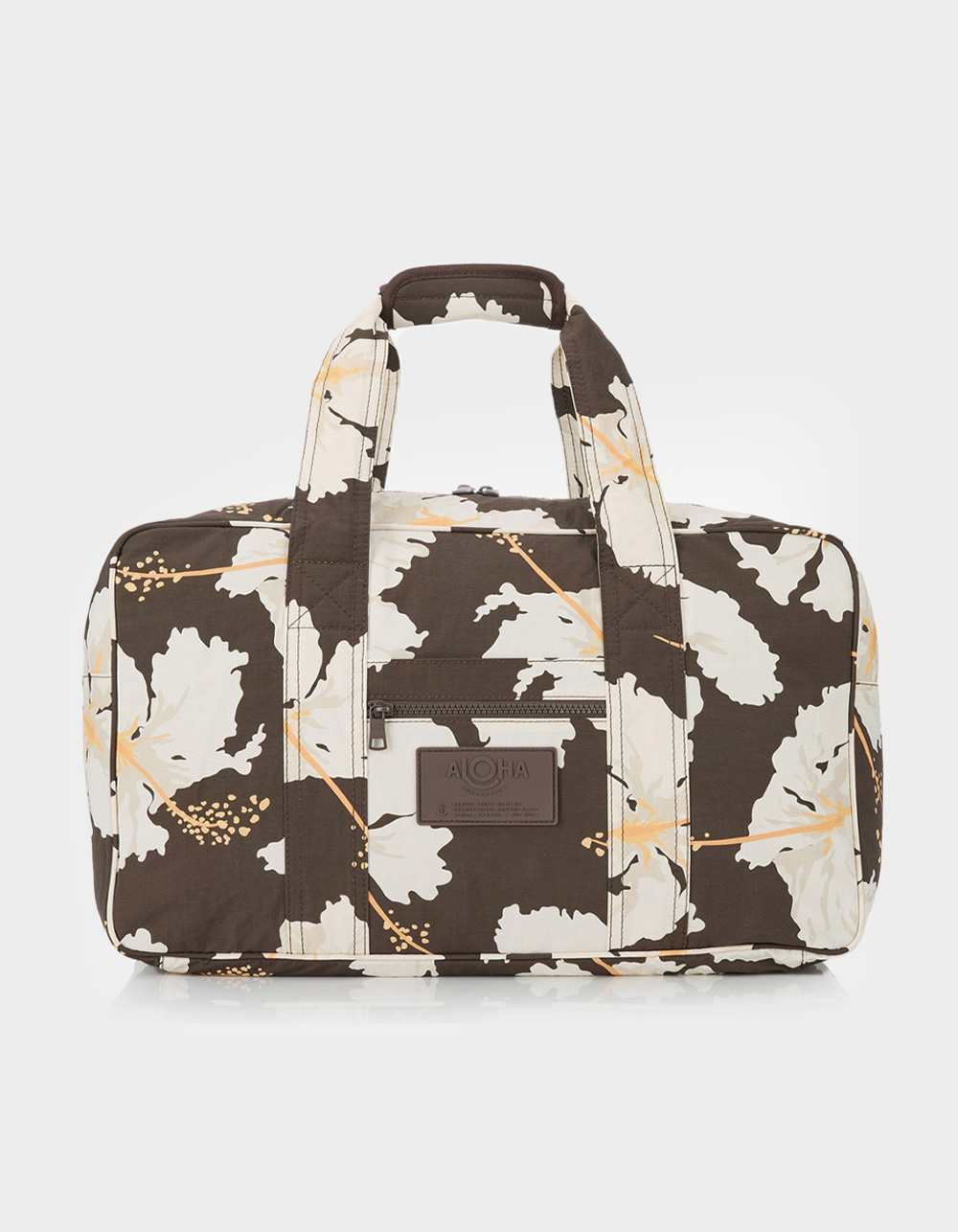 ALOHA Collection Taha'a Keep It Light Weekender Bag - BROWN COMBO