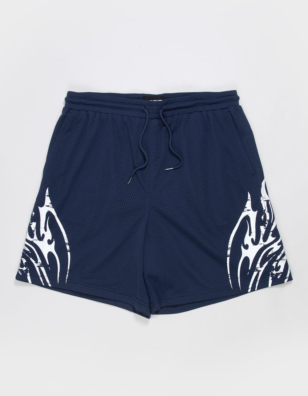 RSQ Mens 6" Mesh Shorts - NAVY/WHITE