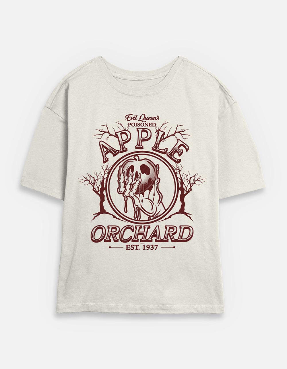 SNOW WHITE Poison Apple Orchard Poster Unisex Tee - CREAM