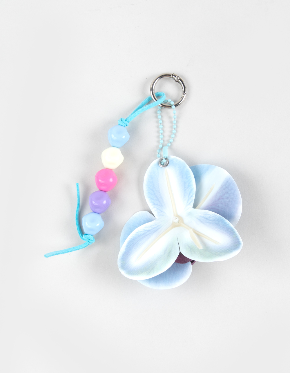 FULL TILT Orchid Bag Charm - BLUE COMBO