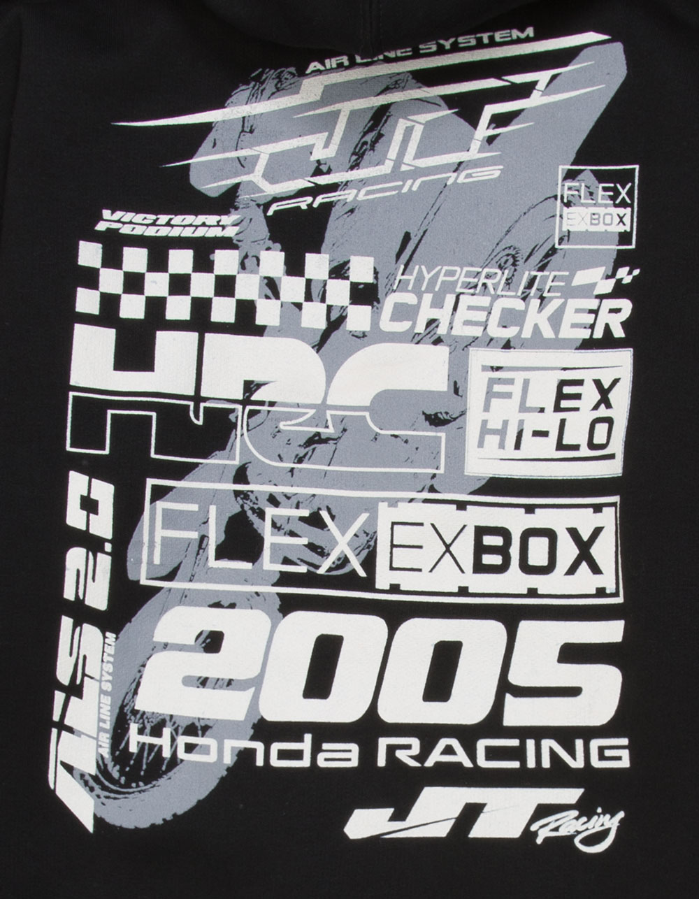 HONDA JT Boys Hoodie - BLACK