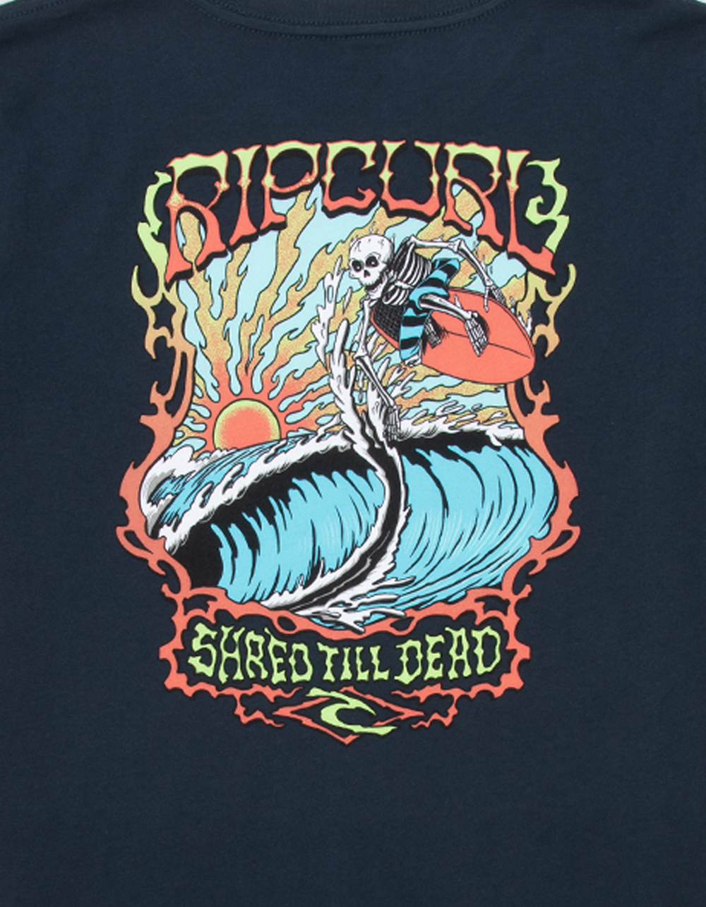 RIP CURL Air Shred Boys Tee - NAVY