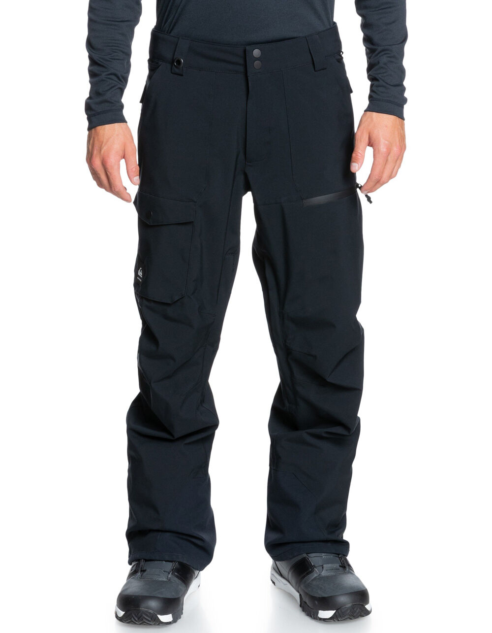 Quiksilver Mens X-Series Winner Ski snowboard pants Black Trousers waterproof 
