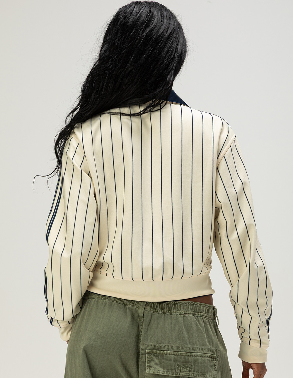 ADIDAS Originals Firebird Womens Reversible Track Jacket - Cream Combo