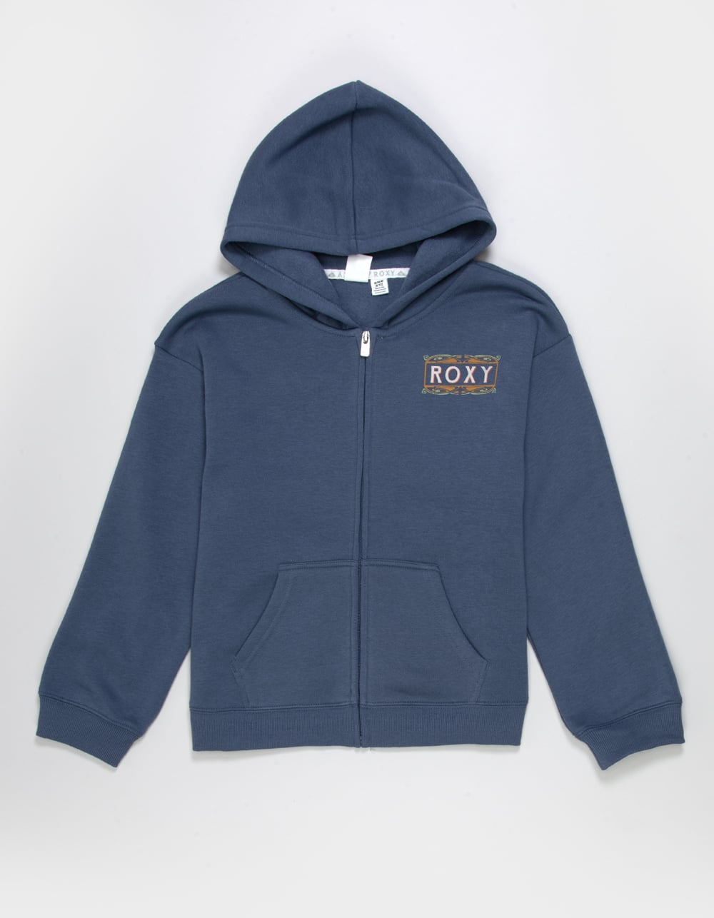 ROXY Deco Coast Girls Zip-Up Hoodie - INDIGO