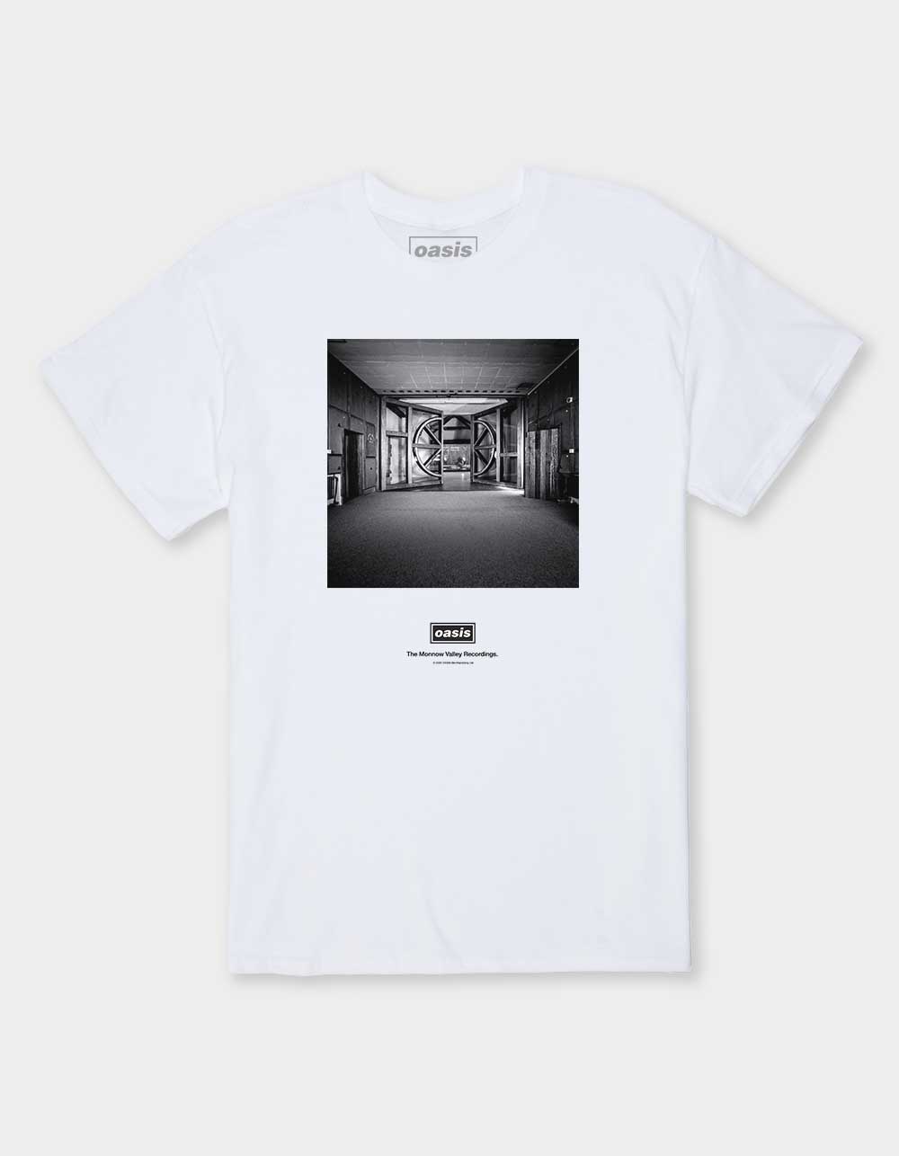 OASIS Monnow Valley Recordings Unisex Tee - WHITE