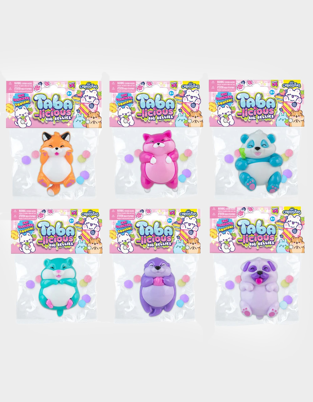 ORB Taba-licious Big Bellies Assorted Squishy Toys - ASST