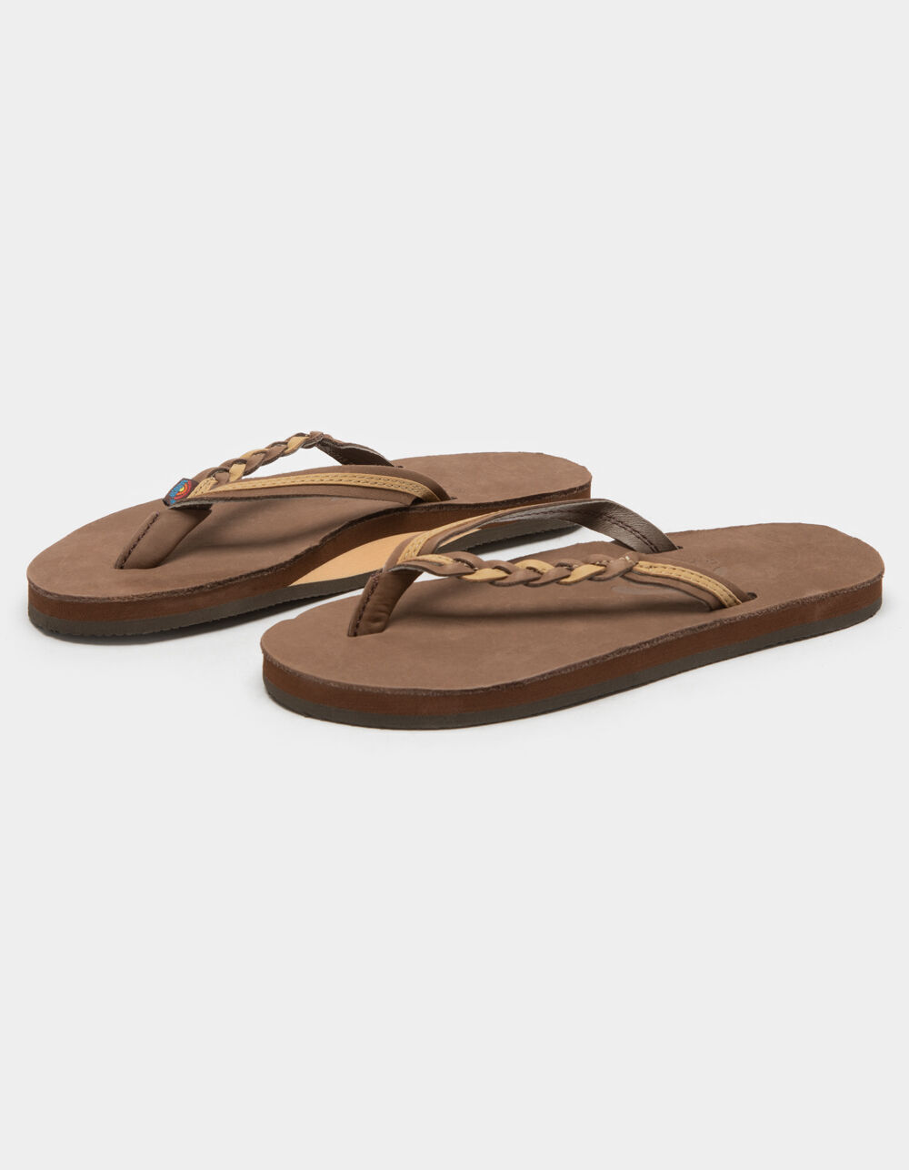 RAINBOW Flirty Braidy Womens Flip Flops