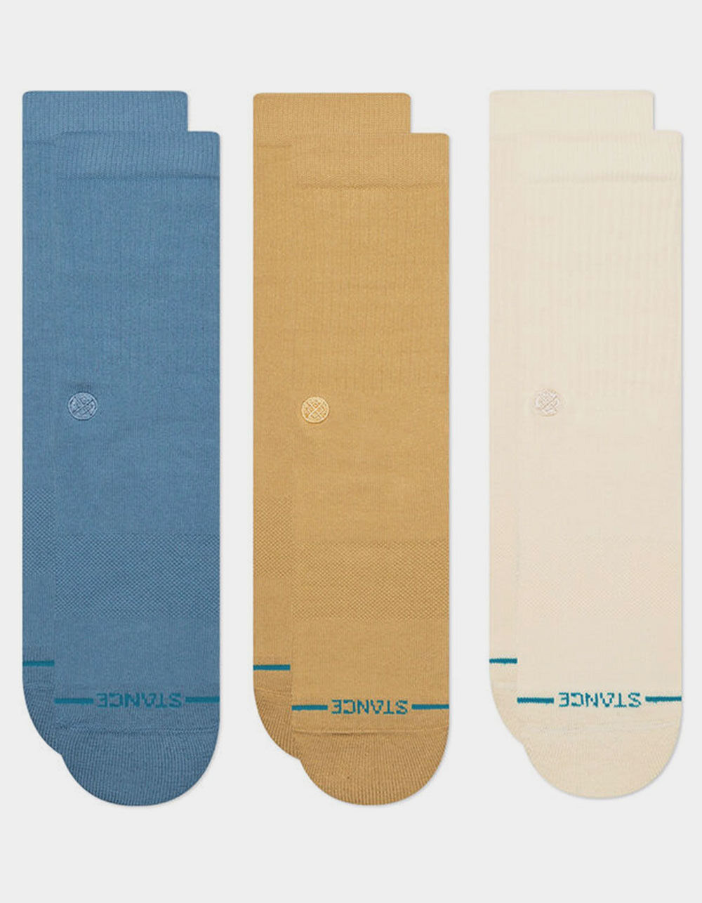 STANCE Icon 3 Pack Mens Crew Socks