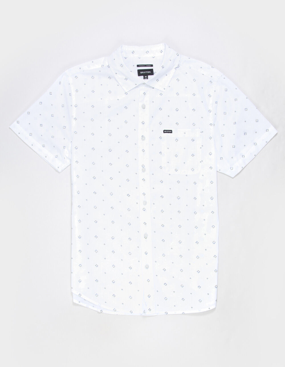 BRIXTON Charter Print Mens Button Up Shirt