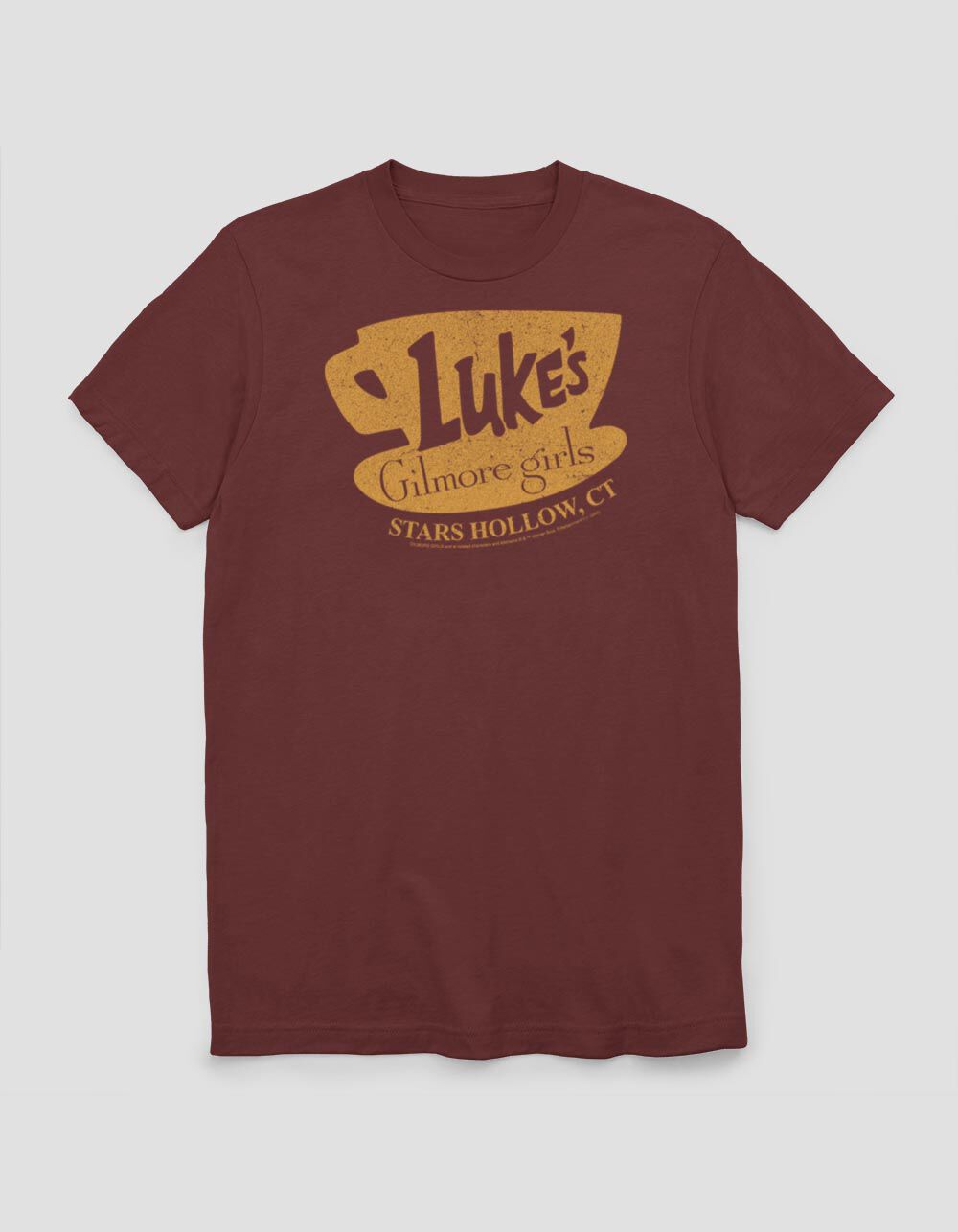 GILMORE GIRLS Distressed Luke's Diner Unisex Tee